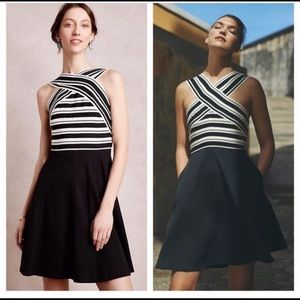 NWT Anthro Maeve Crosswise Bandage Fit Dress